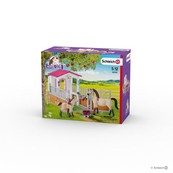 Schleich Horse Club - Horse Stall With Arab Horses
