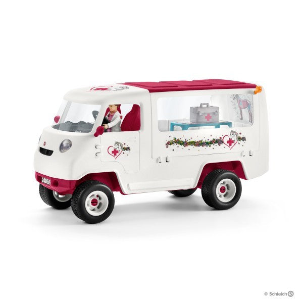 Schleich Horse Club - Mobile Vet With Hanoverian Foal Save