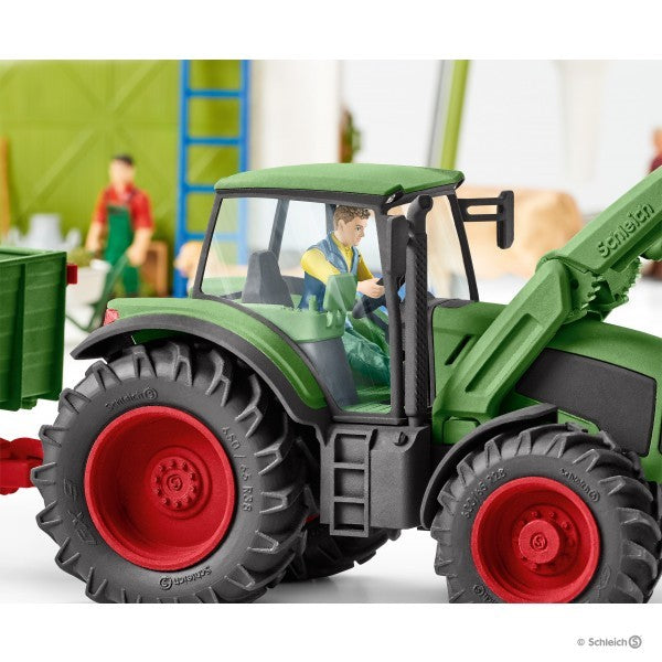 Schleich Farm World - Tractor With Trailer