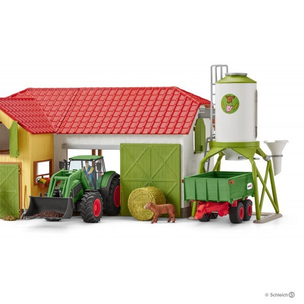 Schleich Farm World - Tractor With Trailer