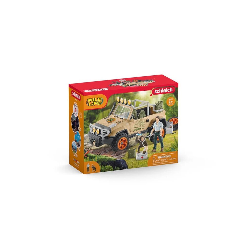 Schleich Wild Life - 4x4 Vehicle with Winch