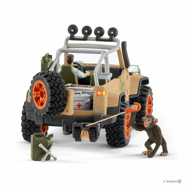 Schleich Wild Life - 4x4 Vehicle with Winch