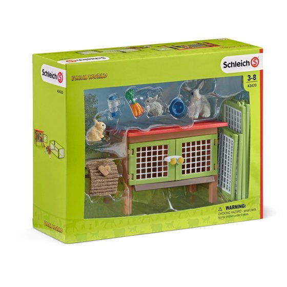 Schleich Farm World - Rabbit Hutch