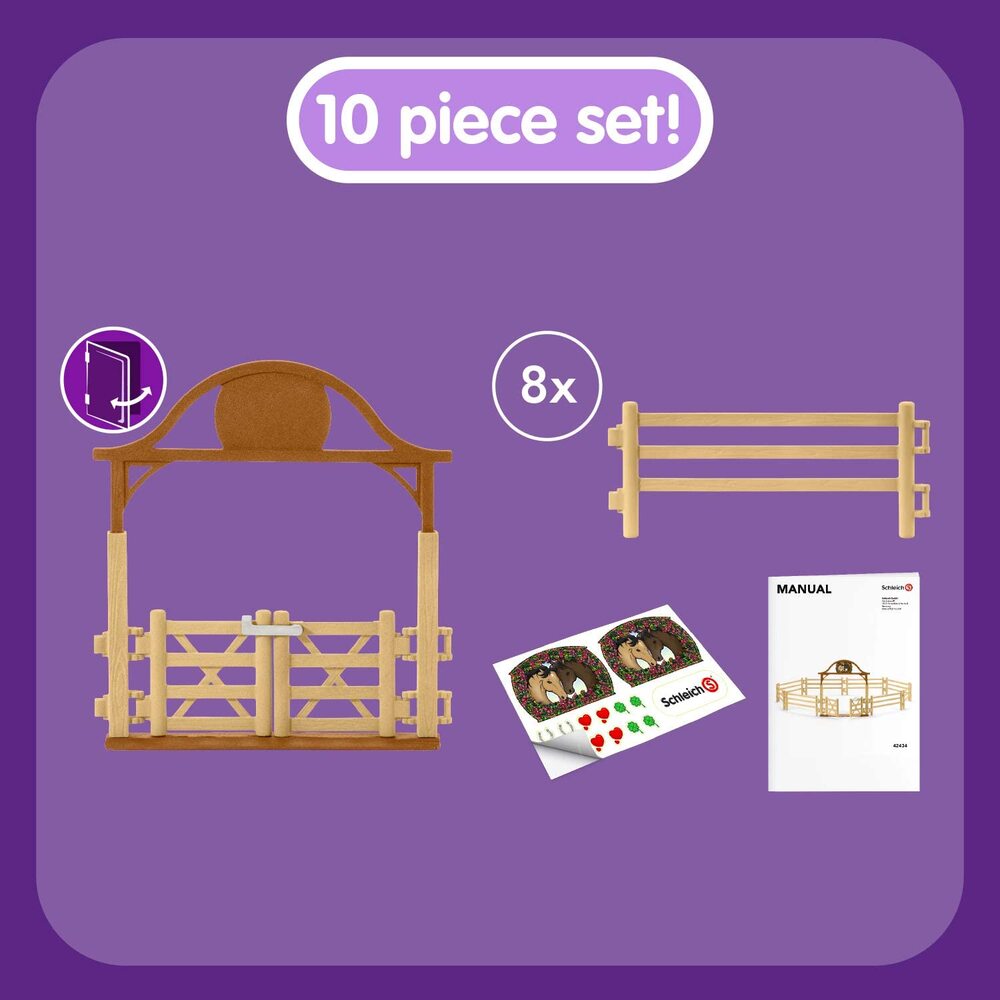 Schleich Horse Club - Paddock With Entry Gate