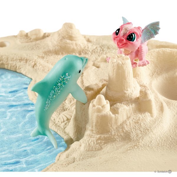 Schleich Bayala - Treasure Island With Dragon Mama And Dragon Baby