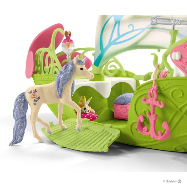 Schleich Bayala - Seras Magic Elf Boat with Unicorn Foal