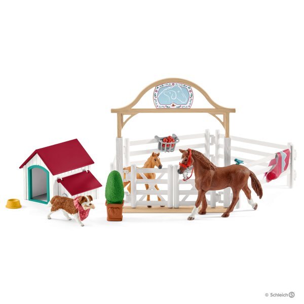 Schleich Horse Club - Hannah’s Guest Horses With Ruby The Dog