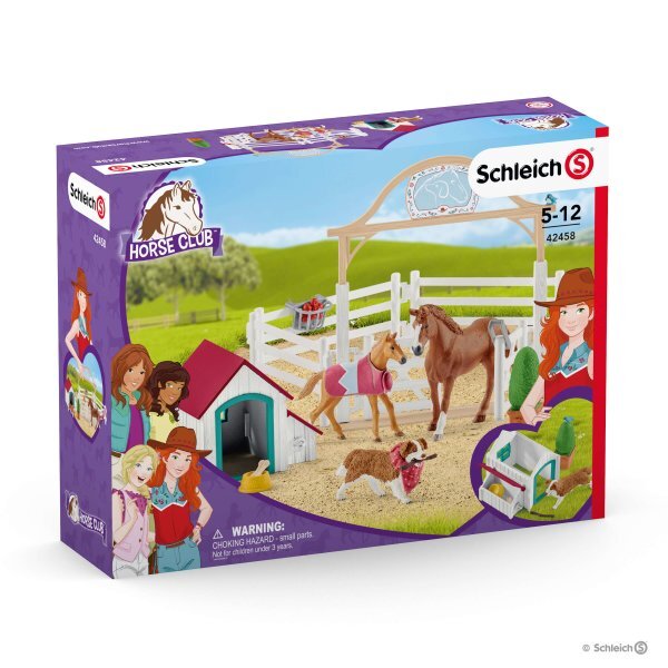 Schleich Horse Club - Hannah’s Guest Horses With Ruby The Dog