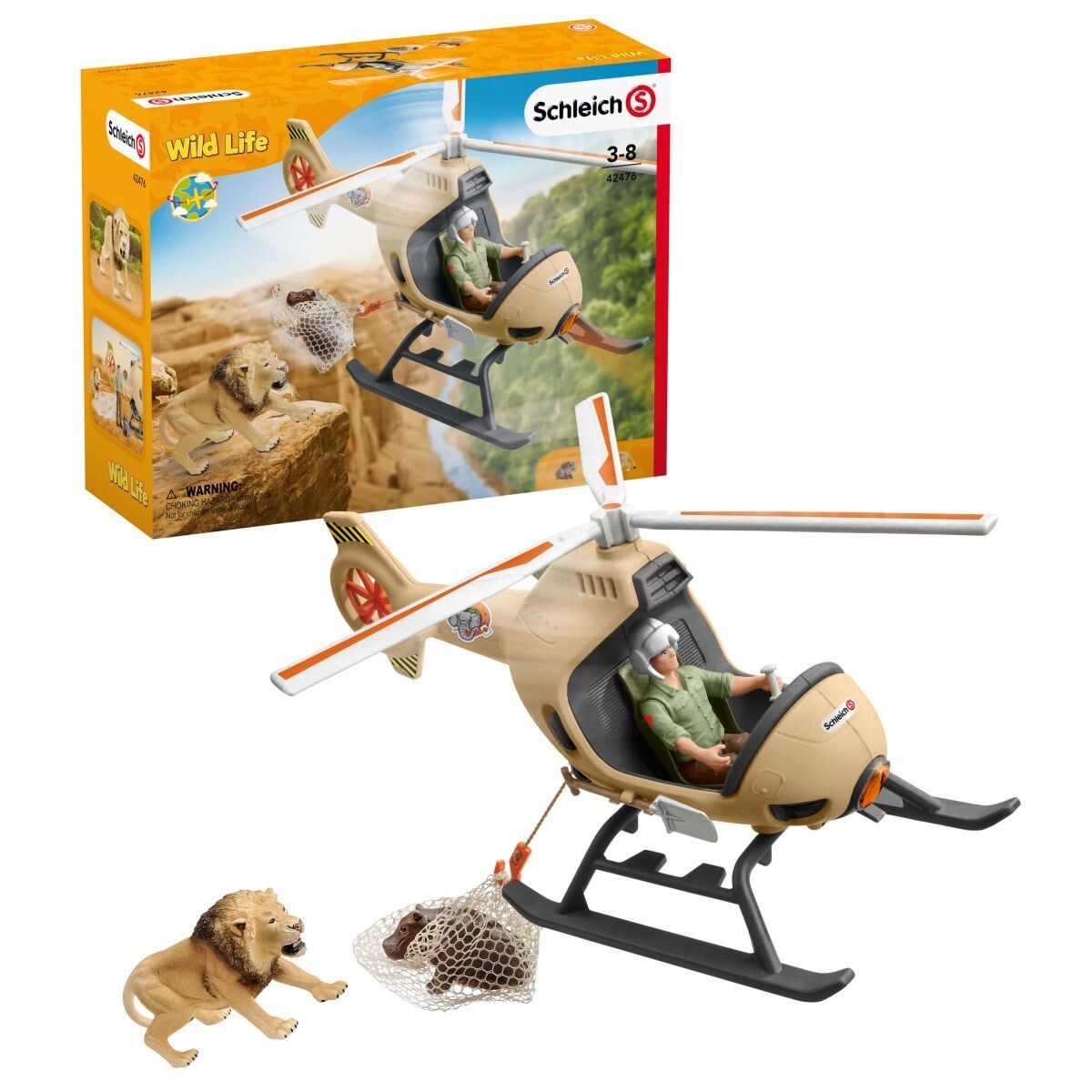 Schleich Wild Life - Animal Rescue Helicopter