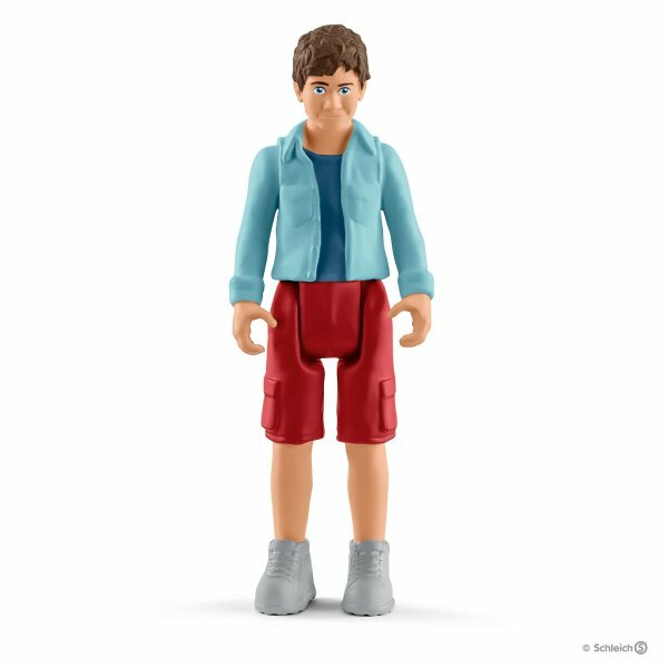 Schleich Farm World - Walking with Labrador Retriever