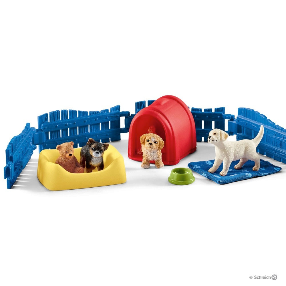 Schleich Farm World - Puppy Pen