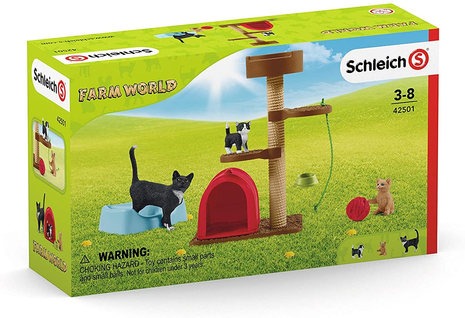 Schleich Farm World - Playtime For Cute Cats