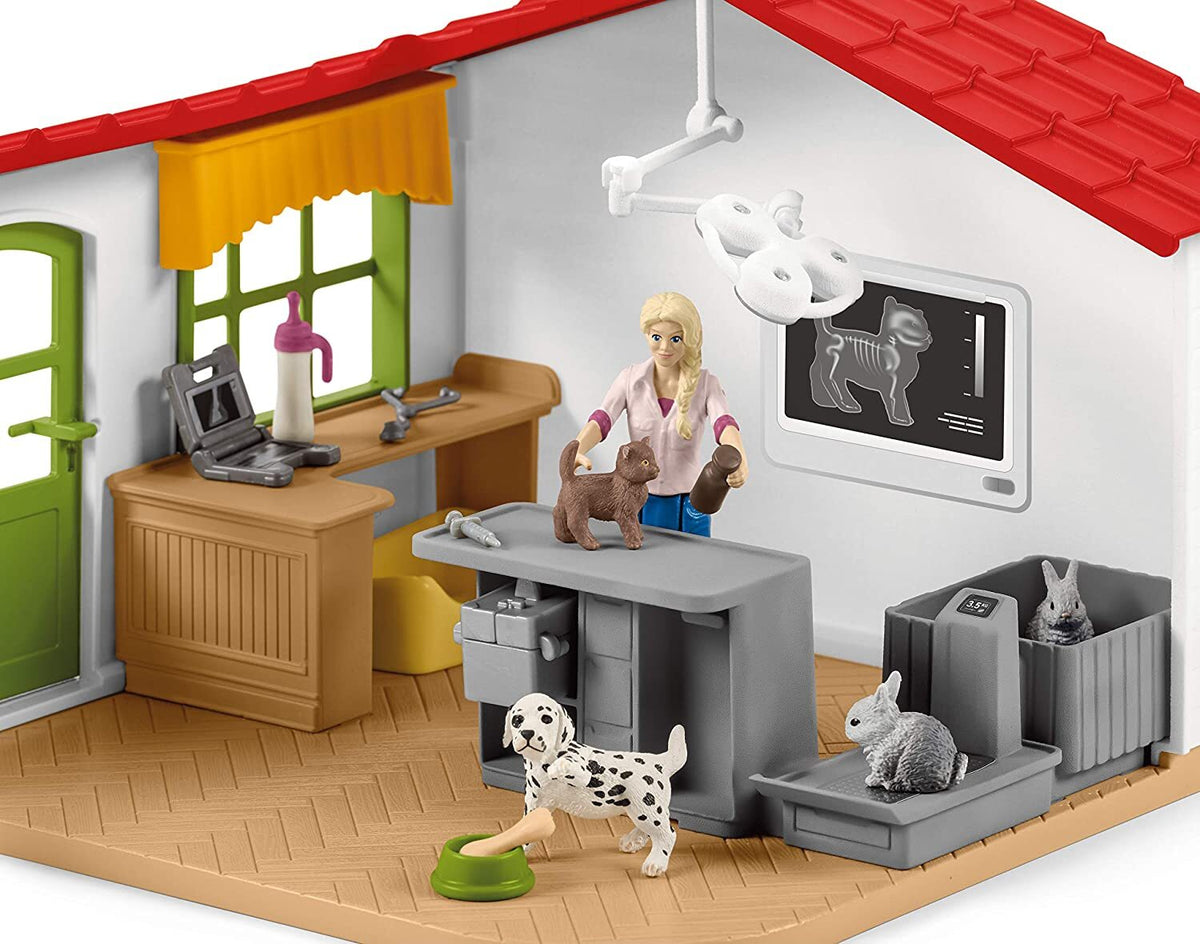 Schleich Farm World - Veterinarian Practice With Pets