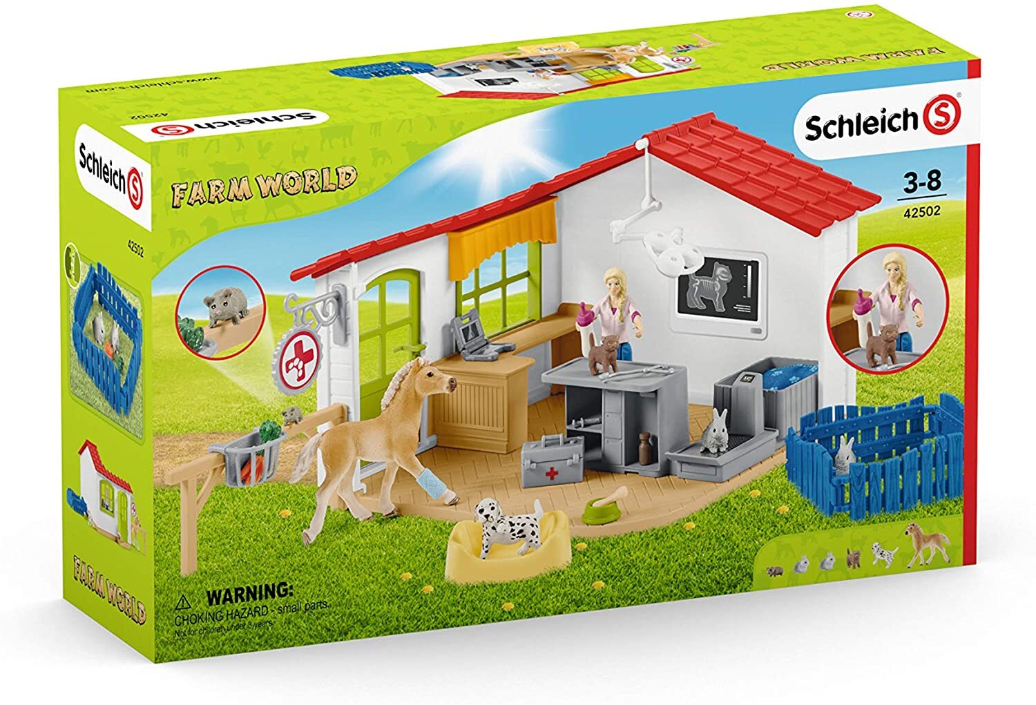 Schleich Farm World - Veterinarian Practice With Pets