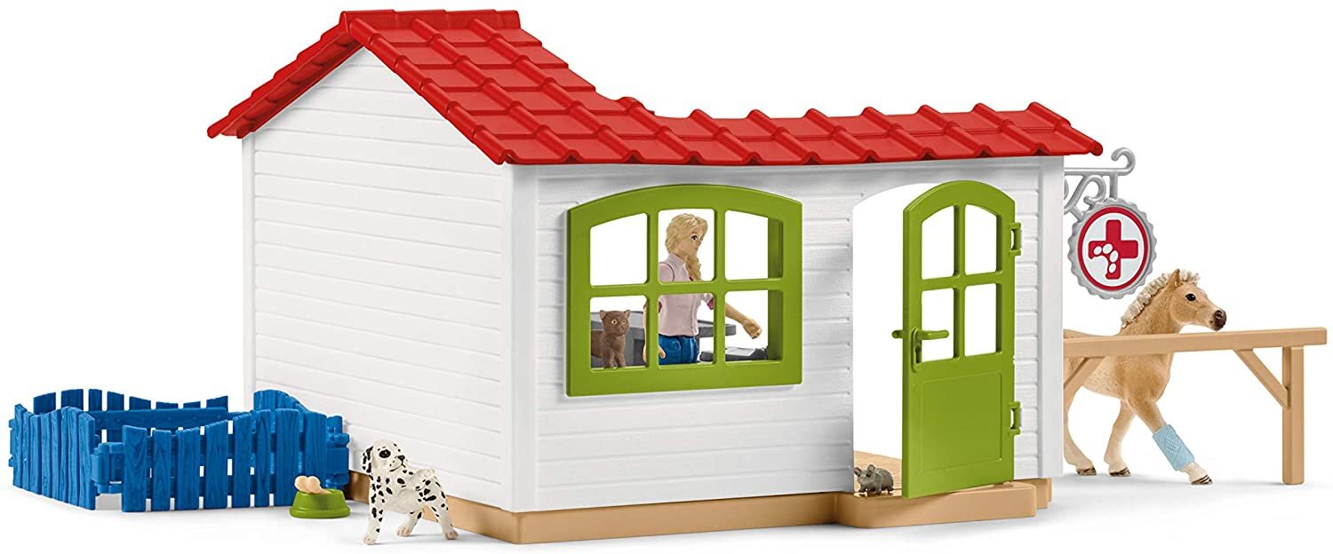 Schleich Farm World - Veterinarian Practice With Pets