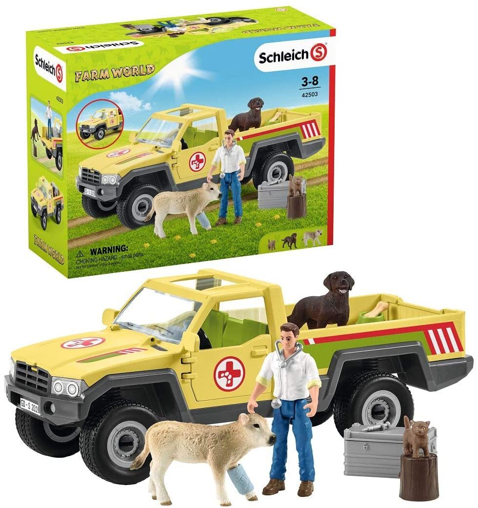 Schleich Farm World - Veterinarian Visit At The Farm