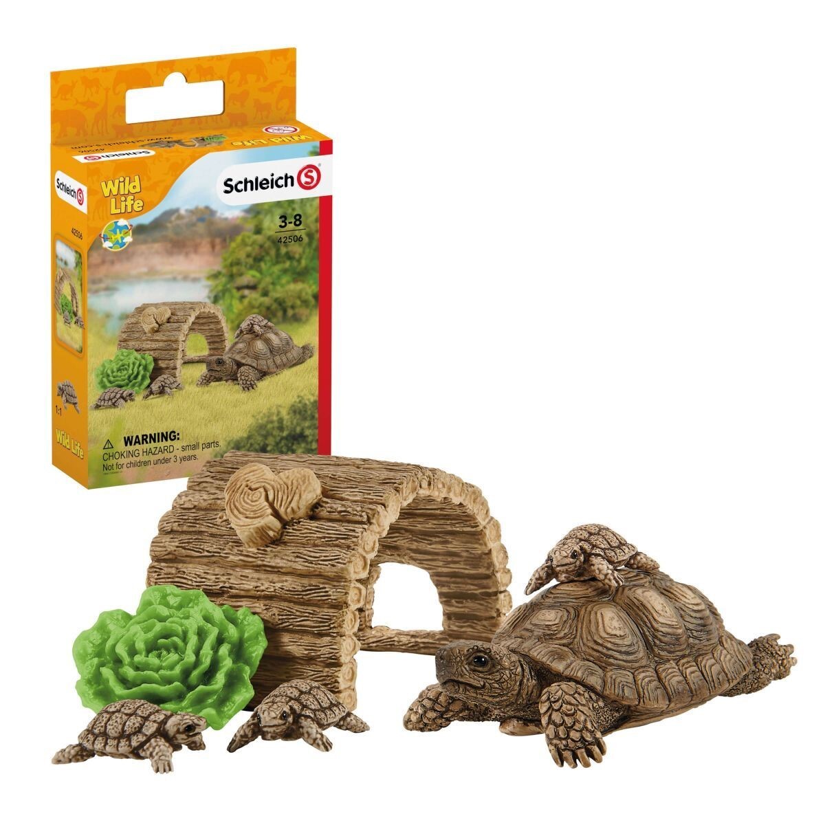Schleich Wild Life - Tortoise Home