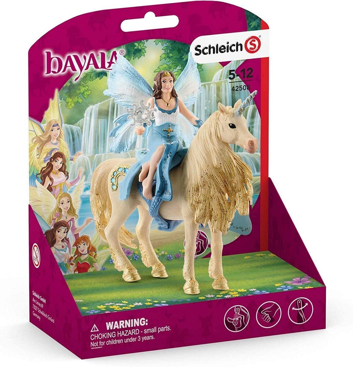 Schleich Bayala - Eyela Riding On Golden Unicorn