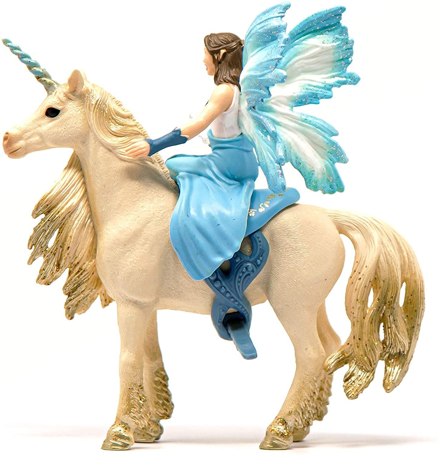 Schleich Bayala - Eyela Riding On Golden Unicorn