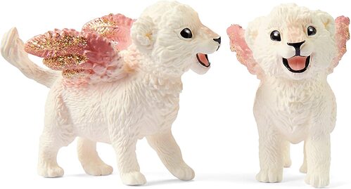 Schleich Bayala - Winged Baby Lion Training