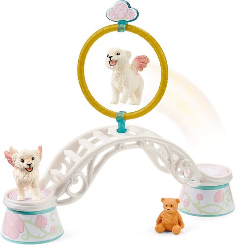 Schleich Bayala - Winged Baby Lion Training
