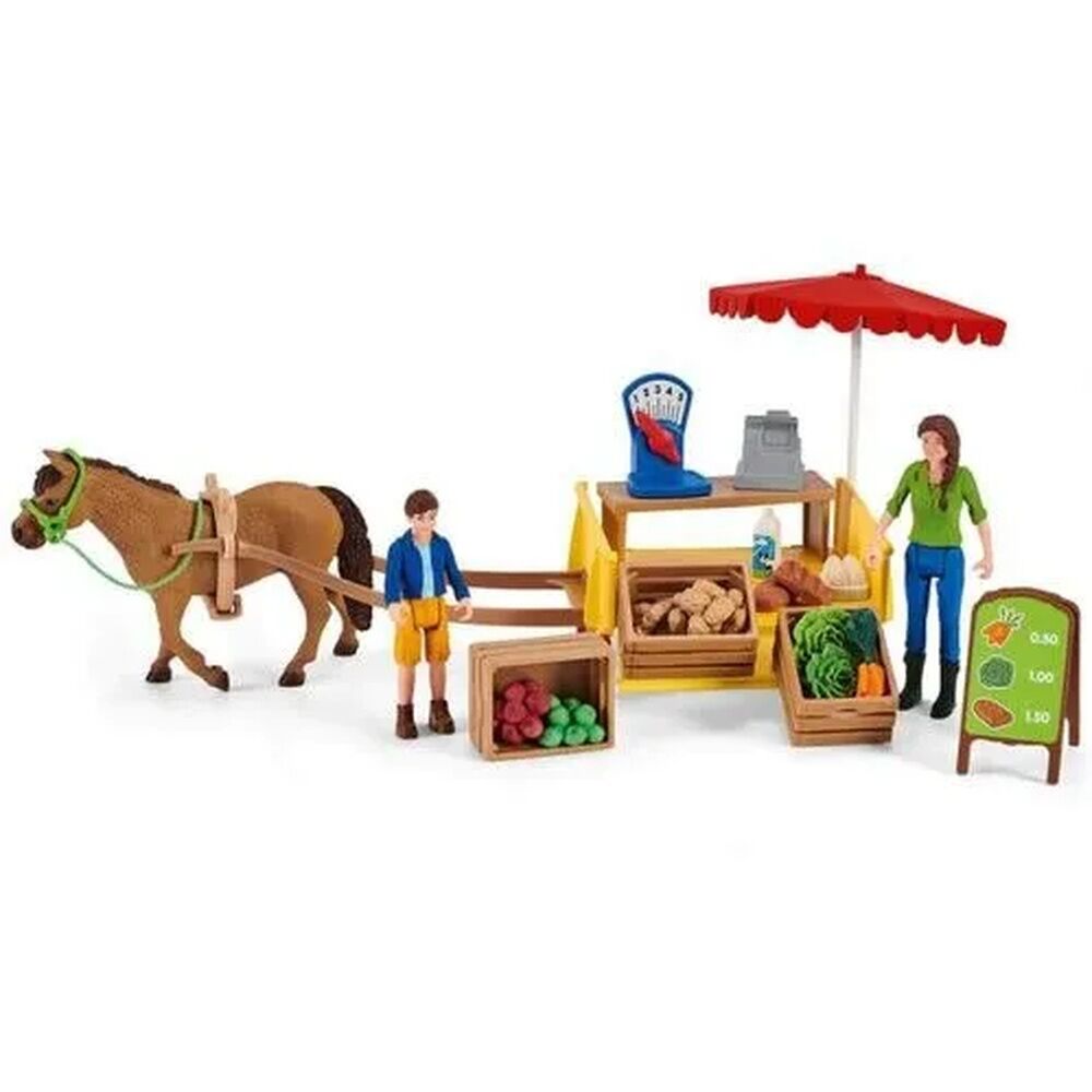 Schleich Farm World - Sunny Day Mobile Farm Stand