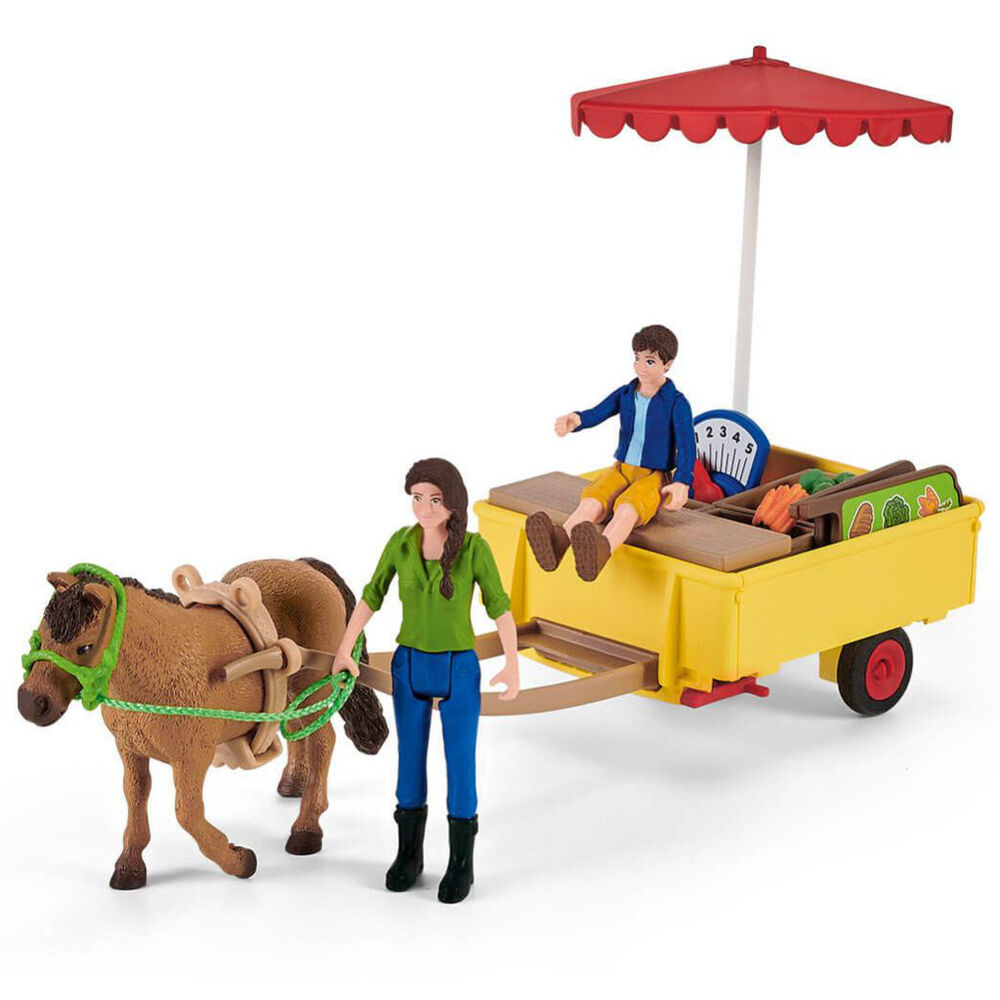 Schleich Farm World - Sunny Day Mobile Farm Stand