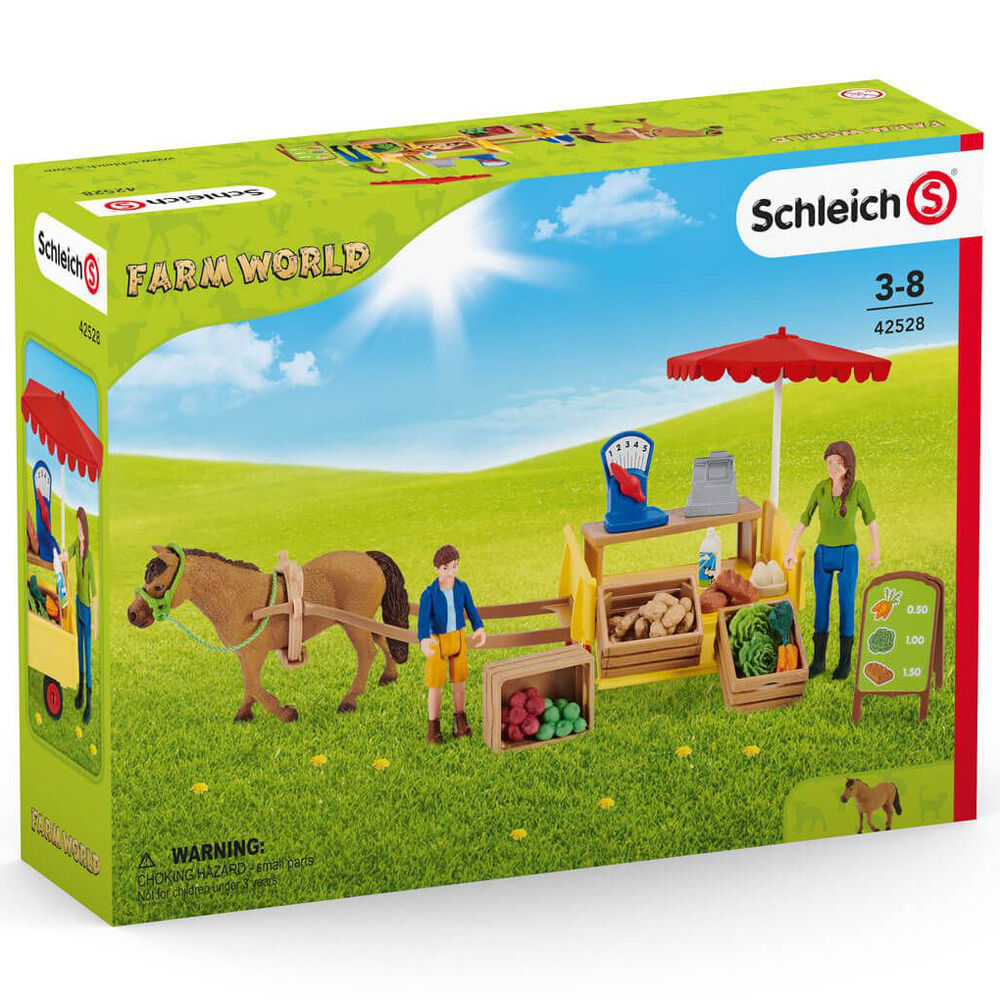 Schleich Farm World - Sunny Day Mobile Farm Stand