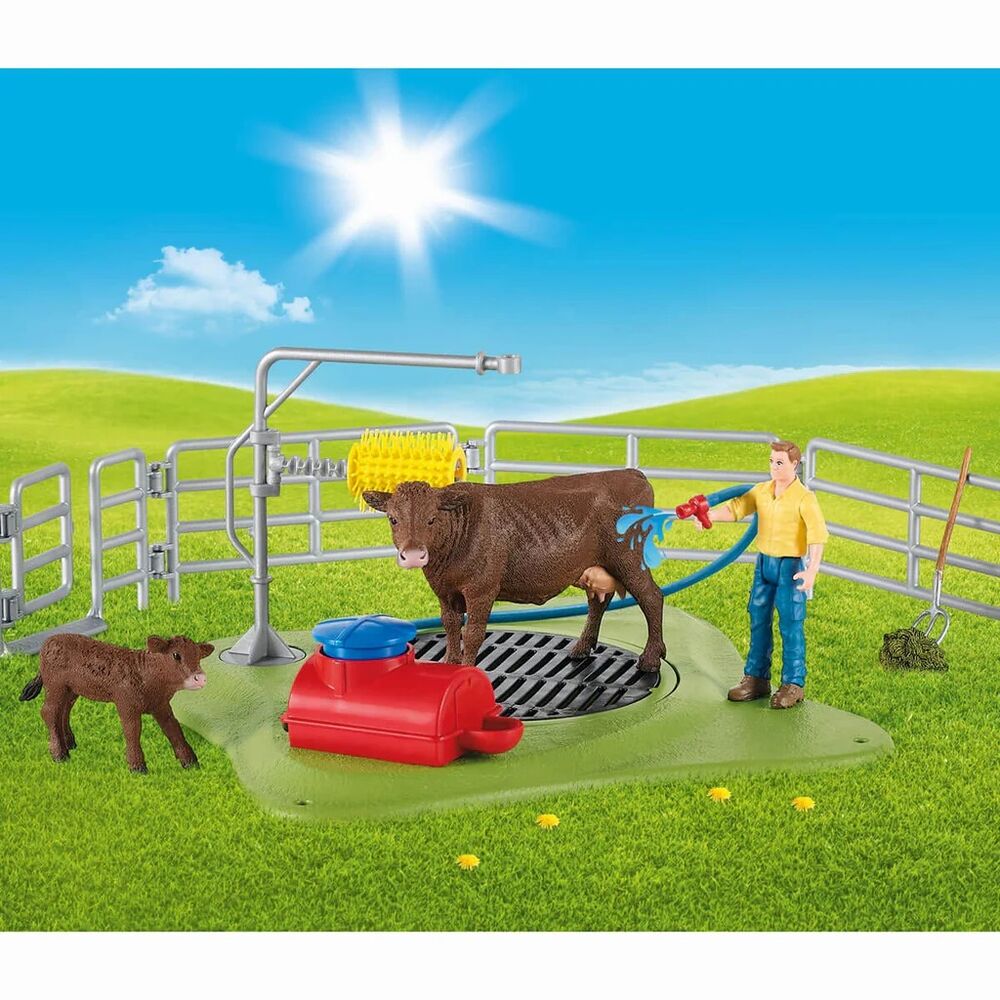 Schleich Farm World - Happy Cow Wash