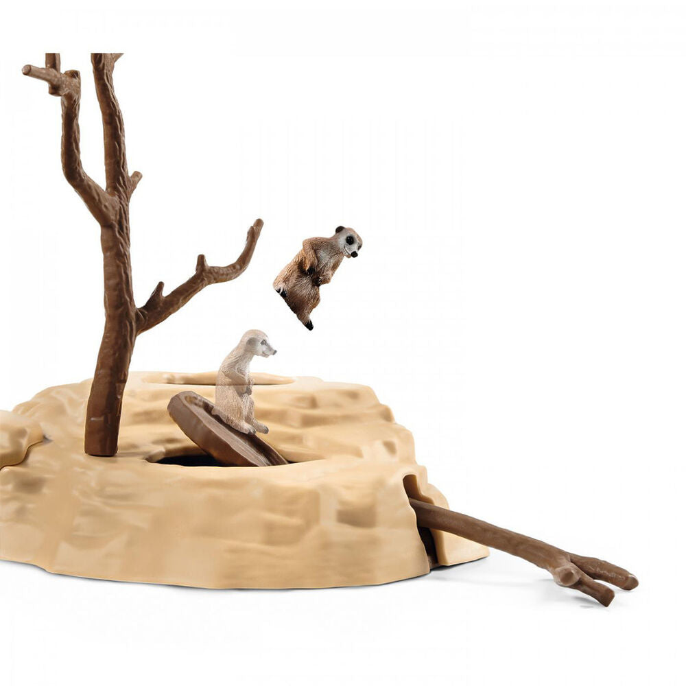 Schleich Wild Life - Meerkat Hangout