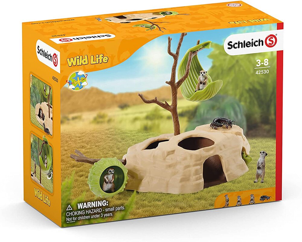 Schleich Wild Life - Meerkat Hangout