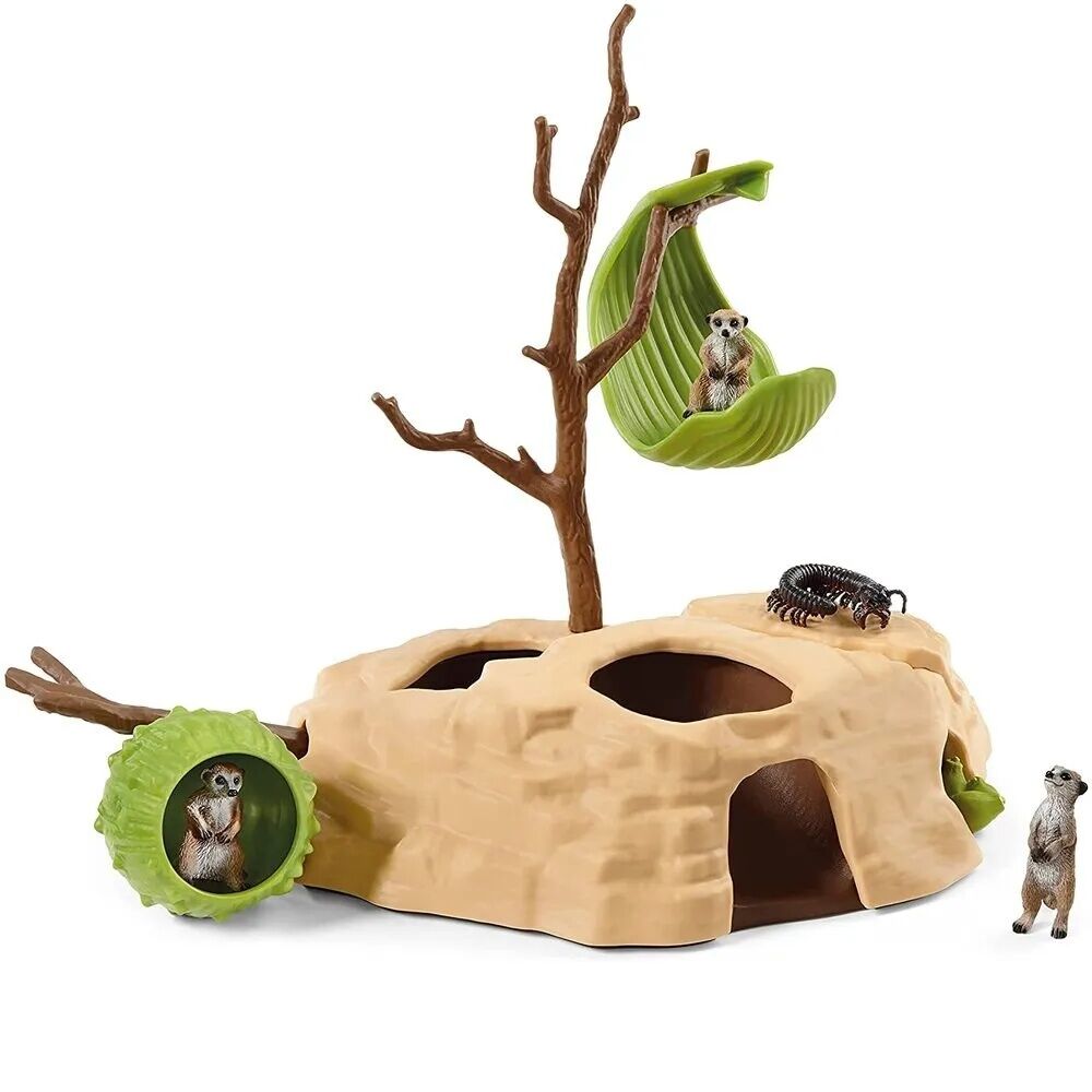 Schleich Wild Life - Meerkat Hangout