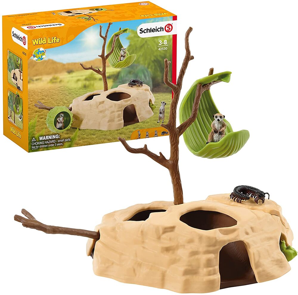 Schleich Wild Life - Meerkat Hangout