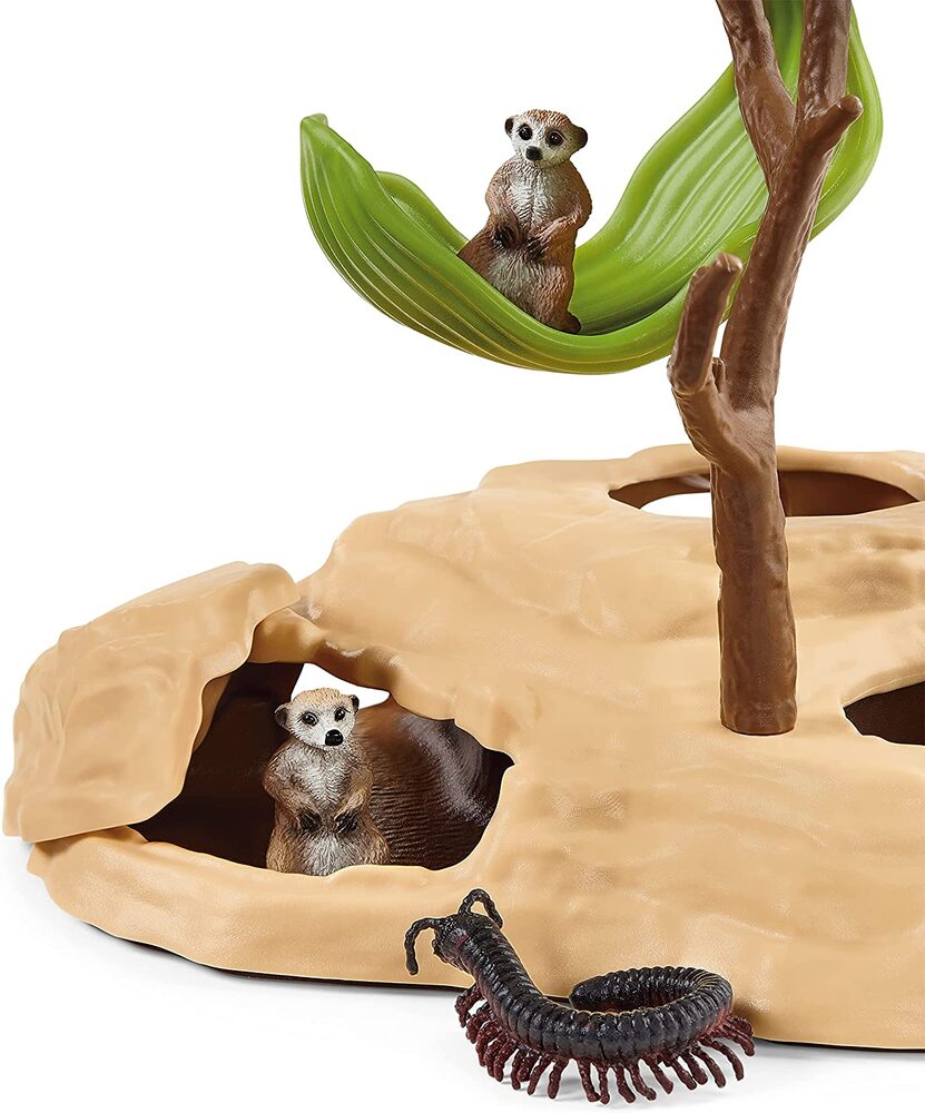 Schleich Wild Life - Meerkat Hangout