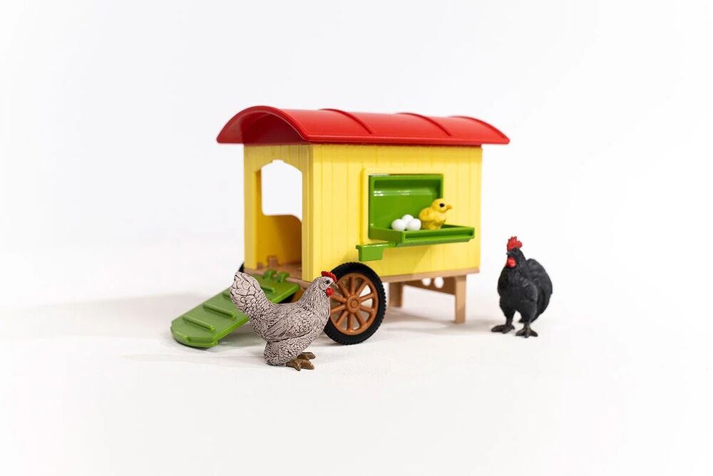 Schleich Farm World - Mobile Chicken Coop