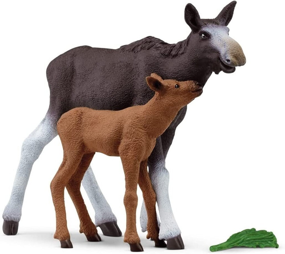 Schleich Wild Life - Moose and Calf