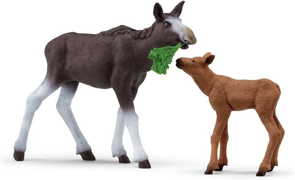 Schleich Wild Life - Moose and Calf