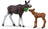 Schleich Wild Life - Moose and Calf