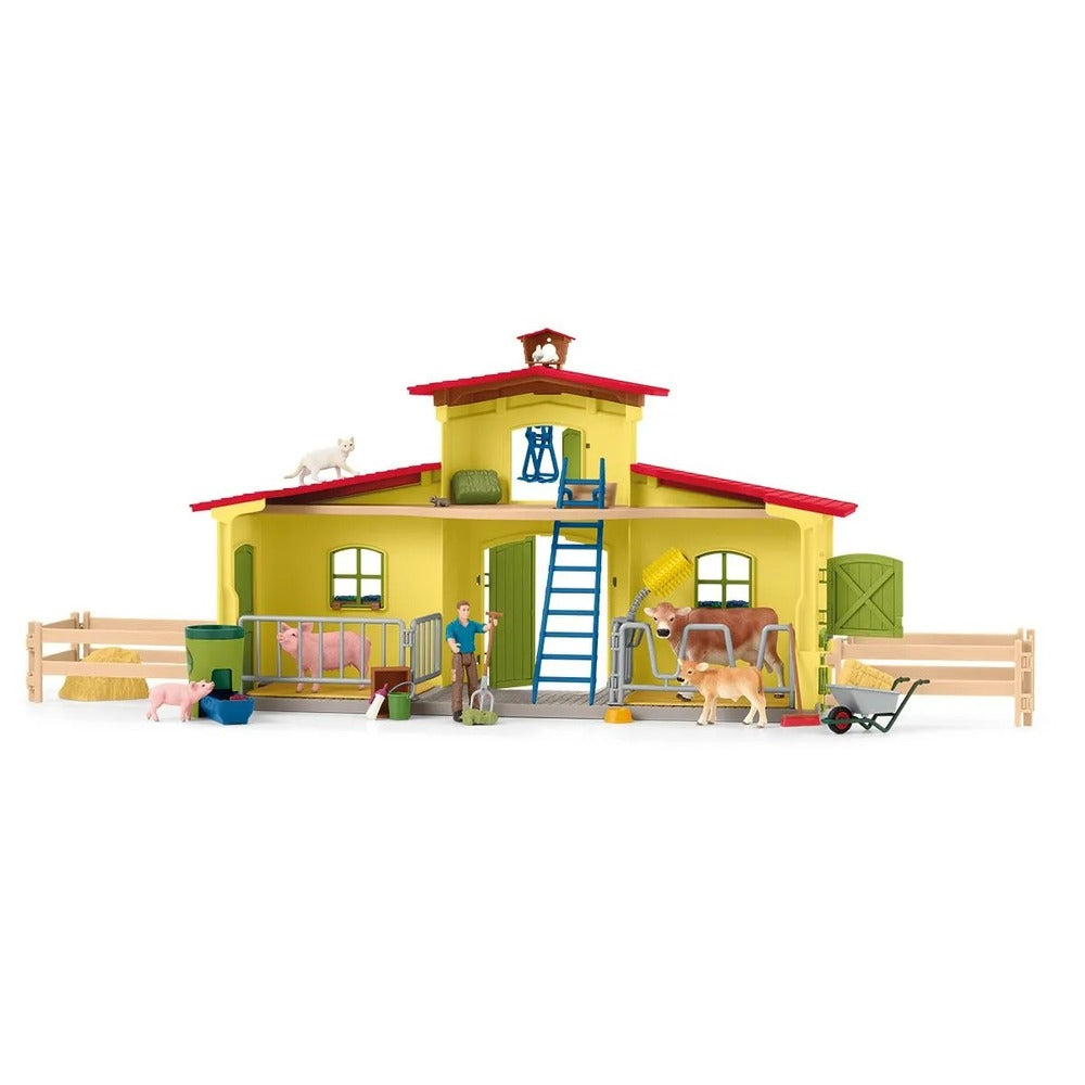 Schleich Farm World - Large Farm with Animals and Accessories