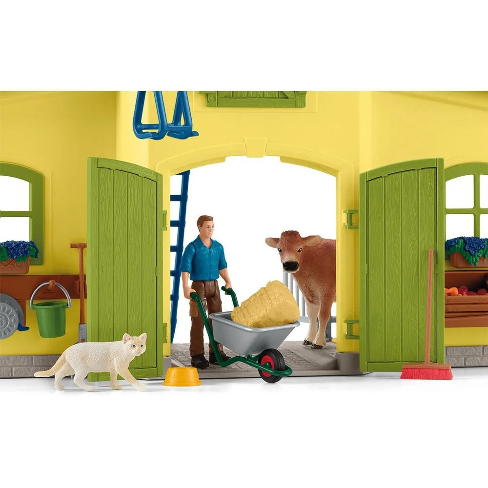 Schleich Farm World - Large Farm with Animals and Accessories