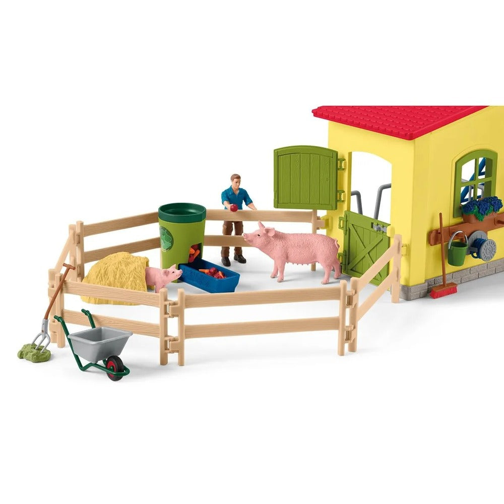 Schleich Farm World - Large Farm with Animals and Accessories