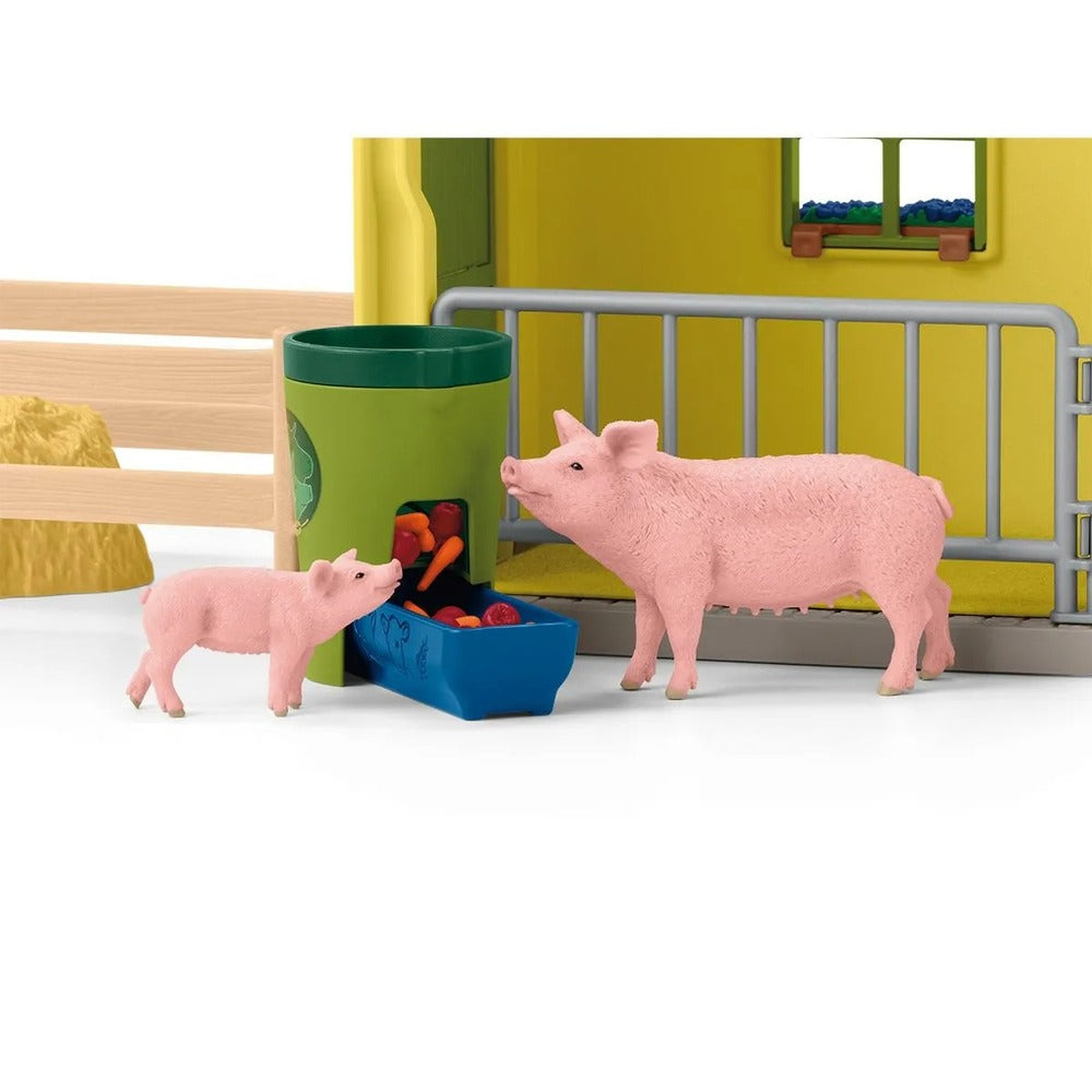 Schleich Farm World - Large Farm with Animals and Accessories
