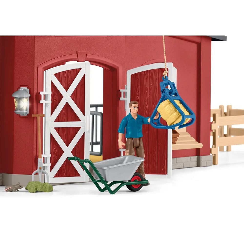 Schleich Farm World - Large Barn with Animals and Accessories