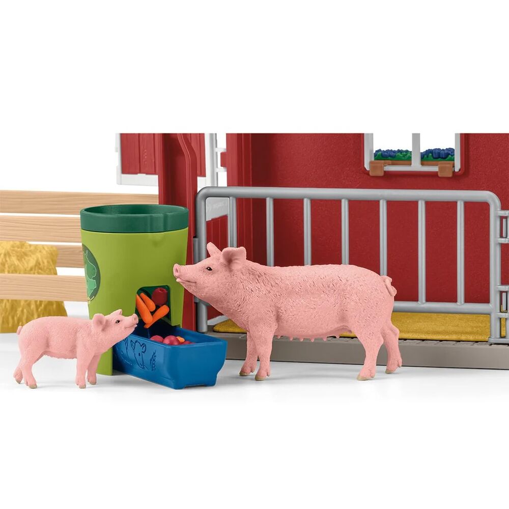 Schleich Farm World - Large Barn with Animals and Accessories