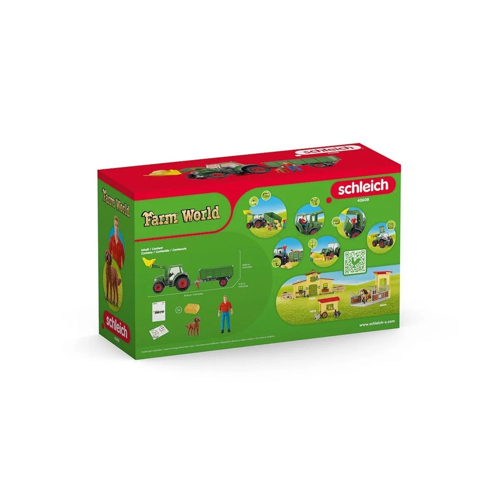 Schleich Farm World - Tractor with Trailer