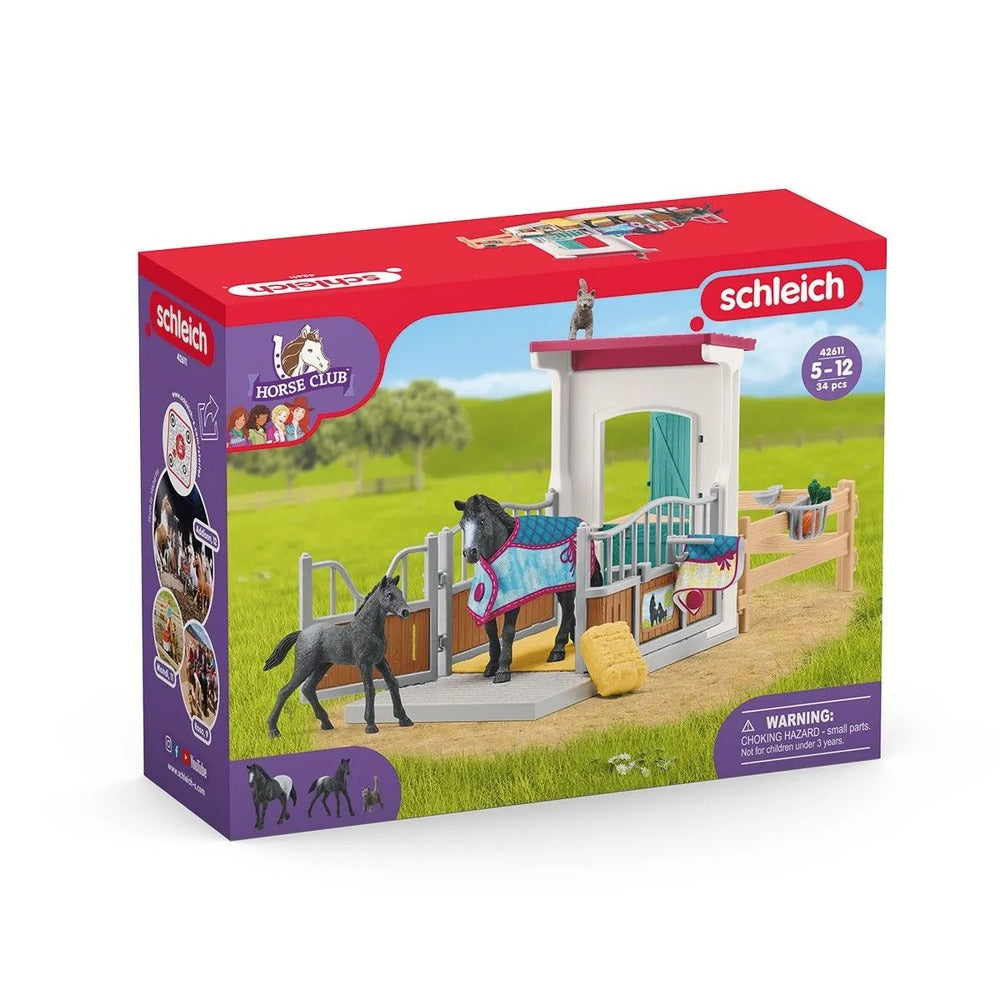 Schleich Horse Club - Horse Box with Mare and Foal