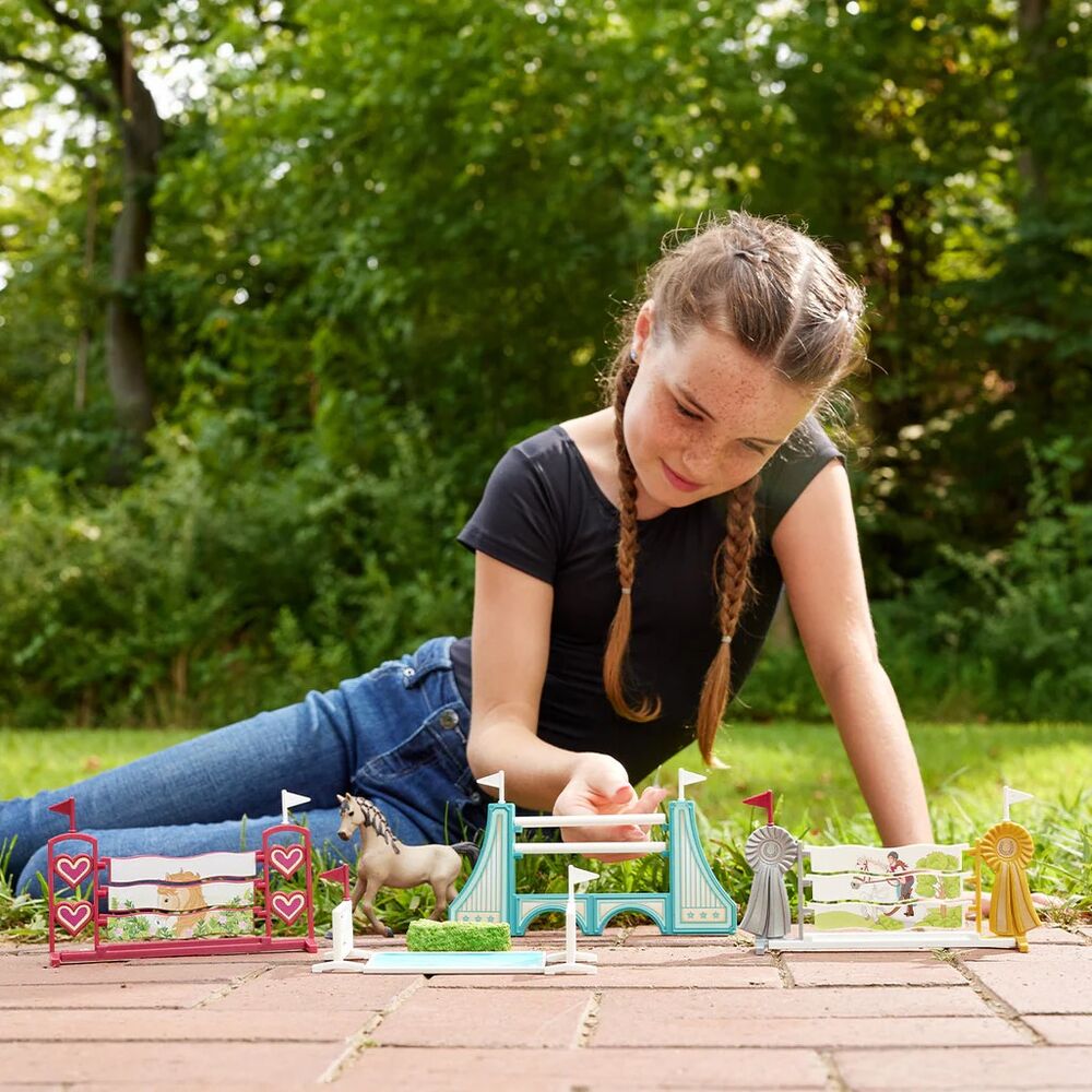 Schleich Horse Club - Horse Obstacle Course Accessories