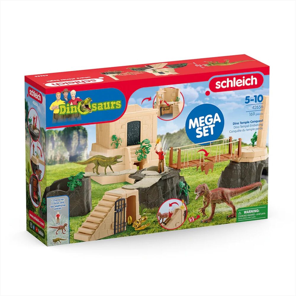 Schleich - Dino Temple Conquest Mega Set