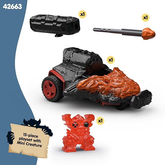Schleich Eldrador Creatures - Lava Jet with Mini Creature
