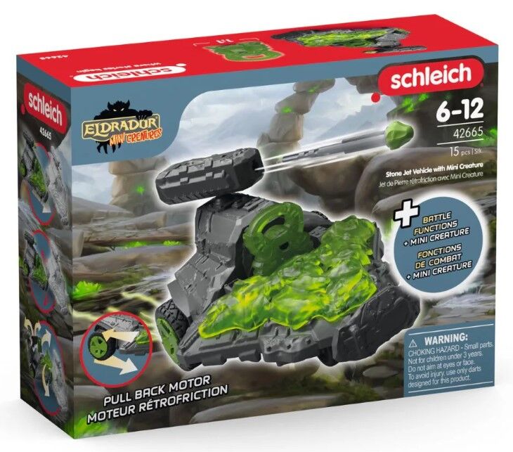 Schleich Eldrador Creatures - Stone Jet with Mini Creature